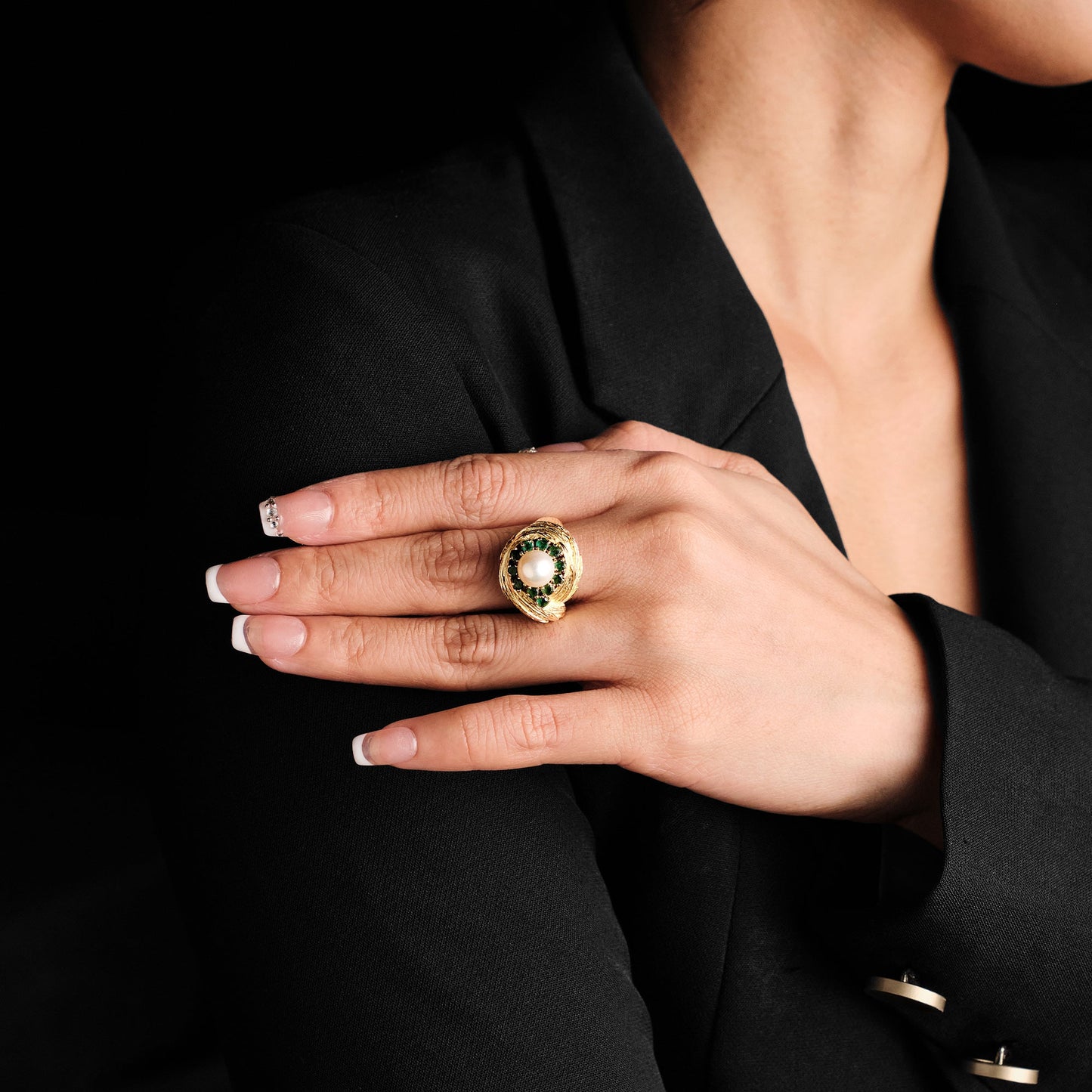 Vintage Textured Ring