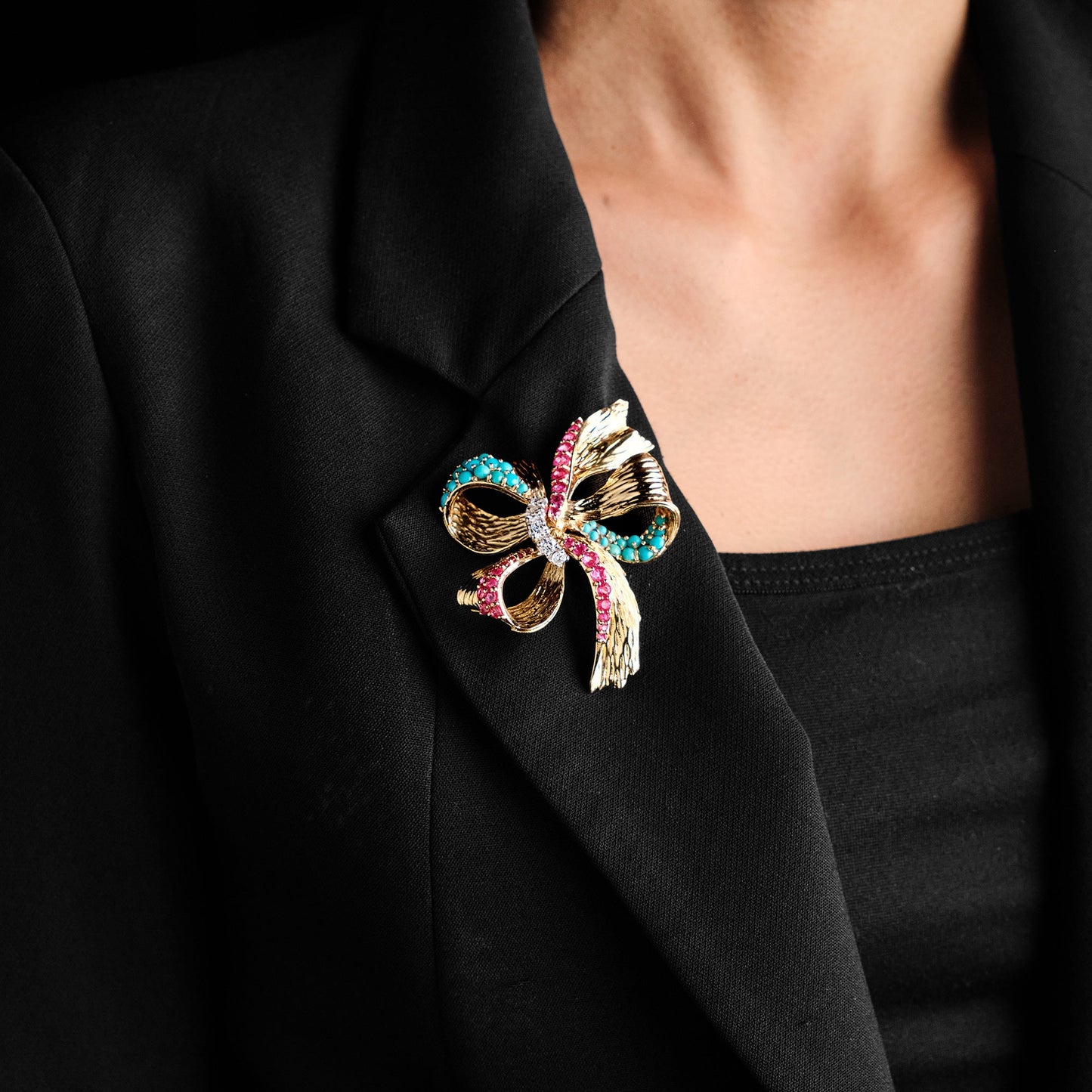 Kutchinsky Flower Brooch