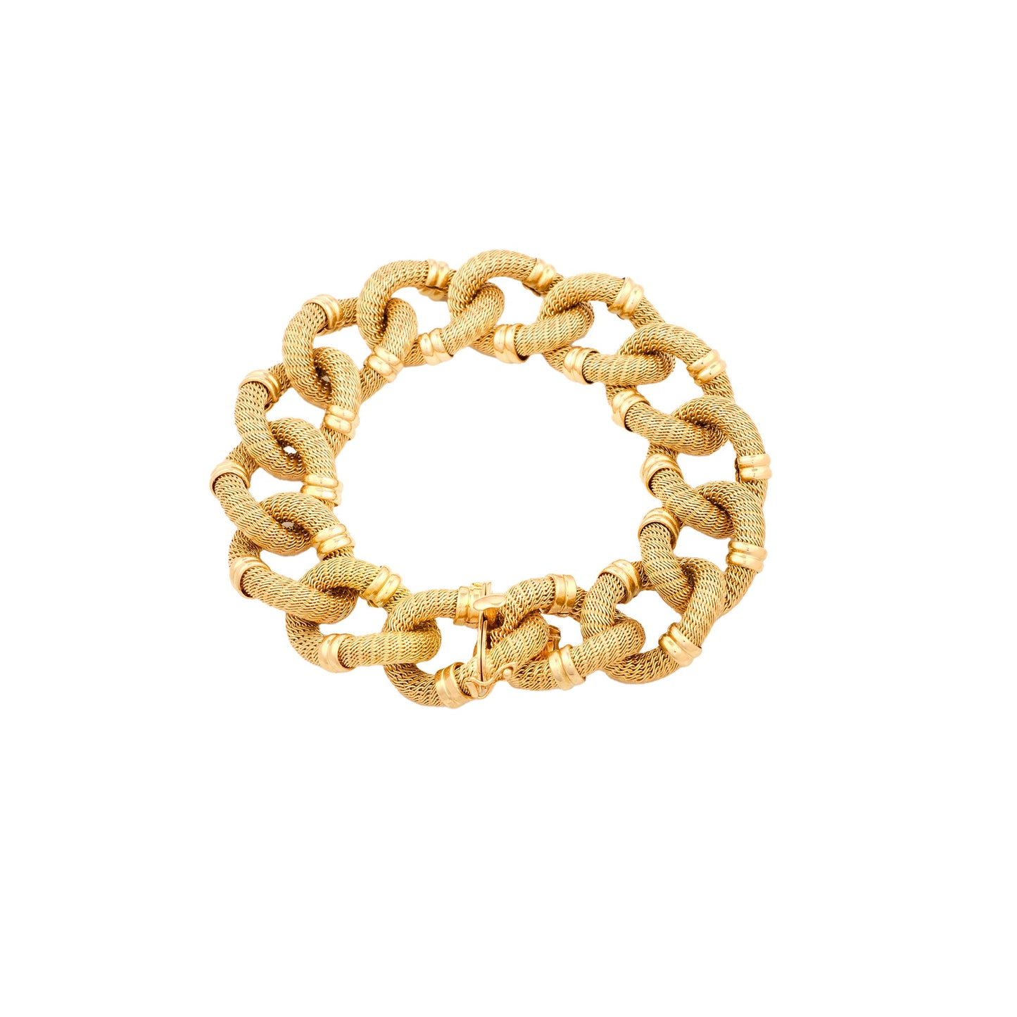 Vintage Gold Link Bracelet