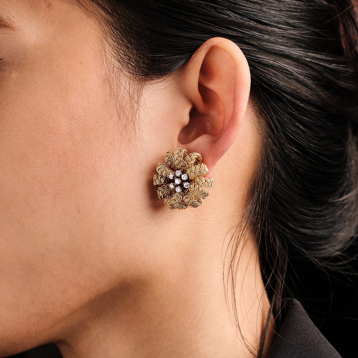Vintage Flower Earrings