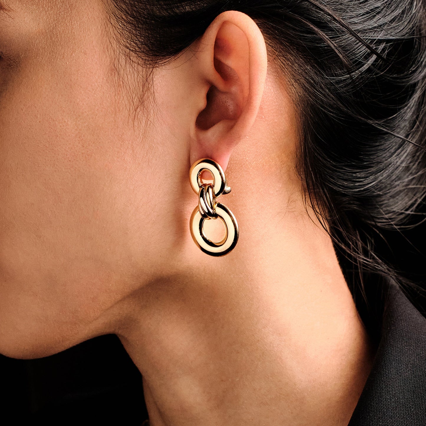 Cartier Vintage Trinity Earrings