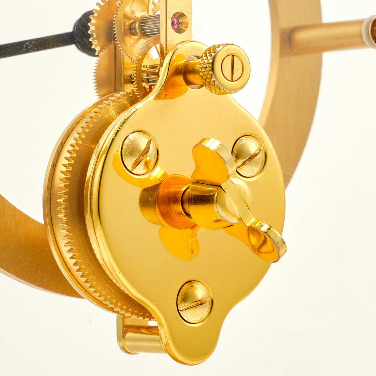 Jaeger-LeCoultre Bridge Skeleton Clock