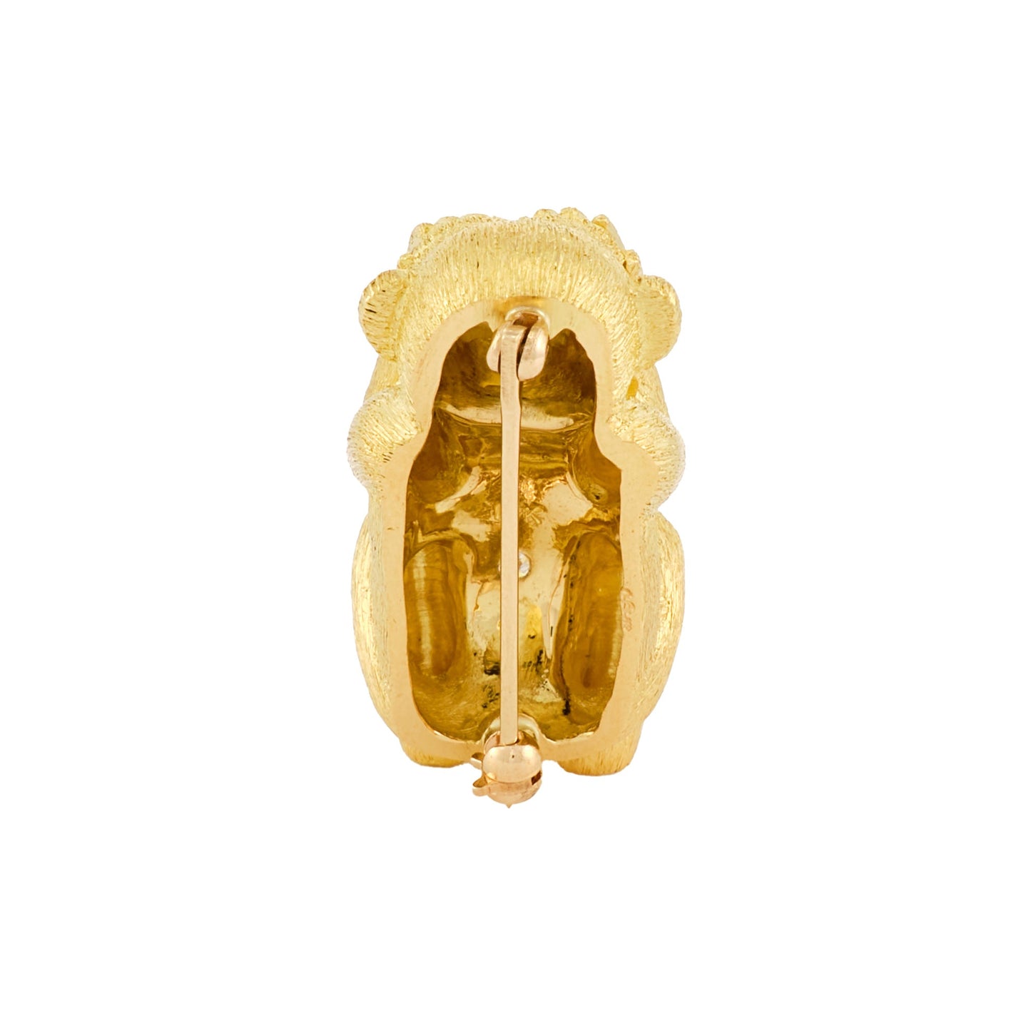Vintage Three-Monkey Brooch