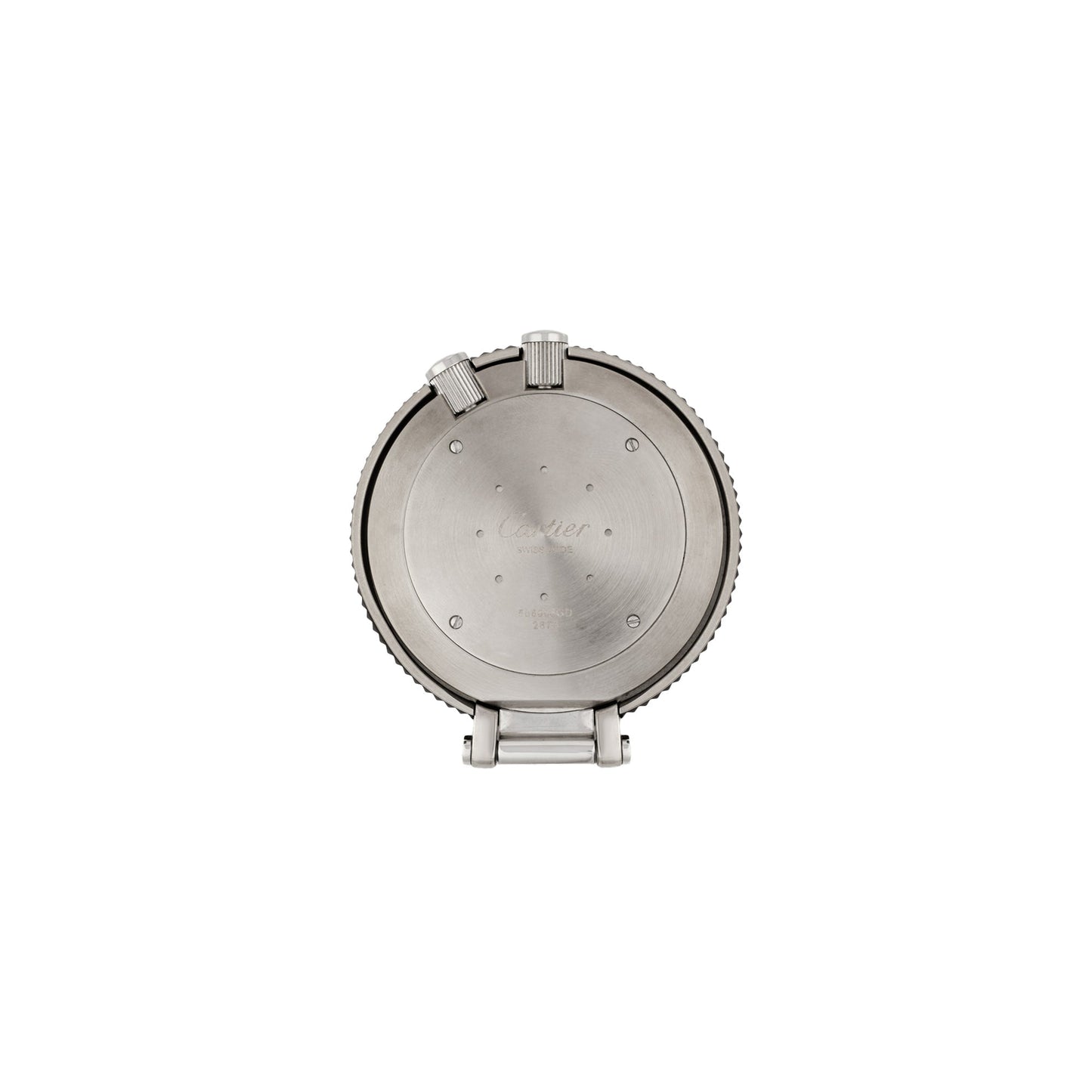 Cartier Pasha Pendulette Alarm Desk Clock