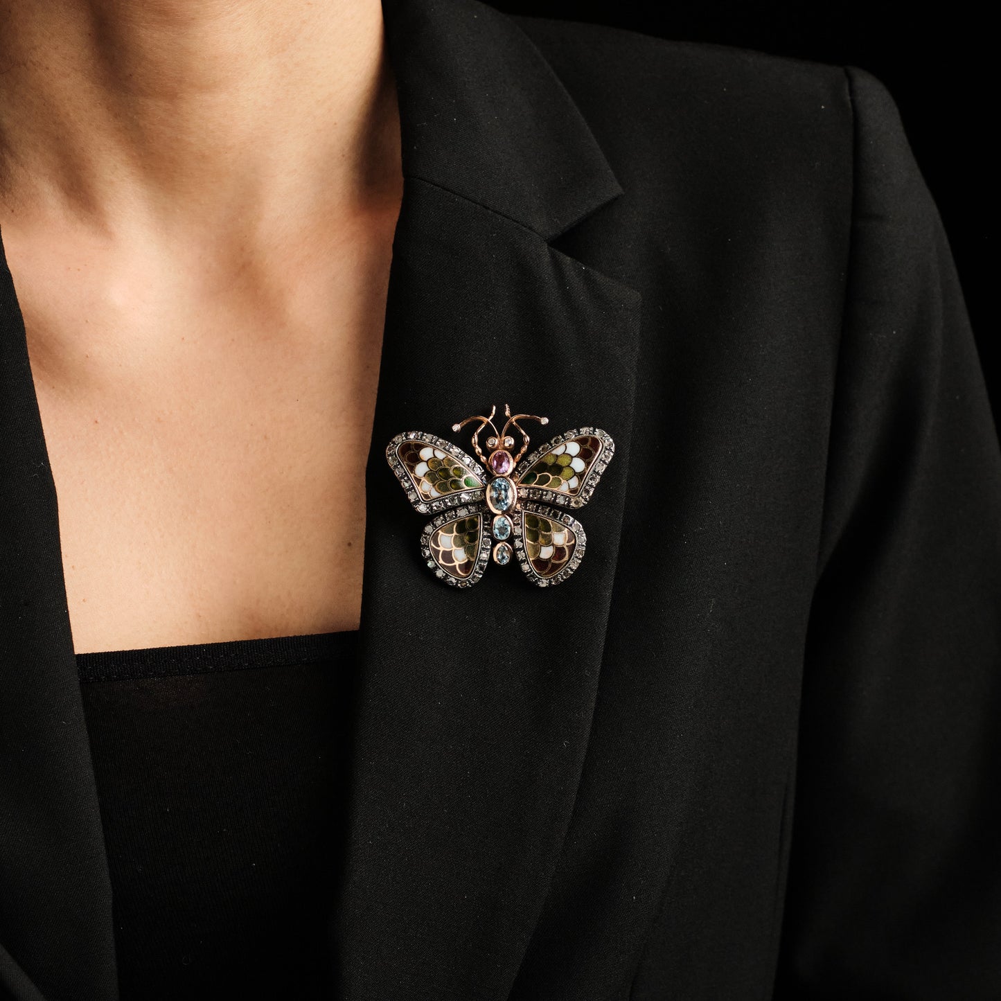 Vintage Butterfly Brooch