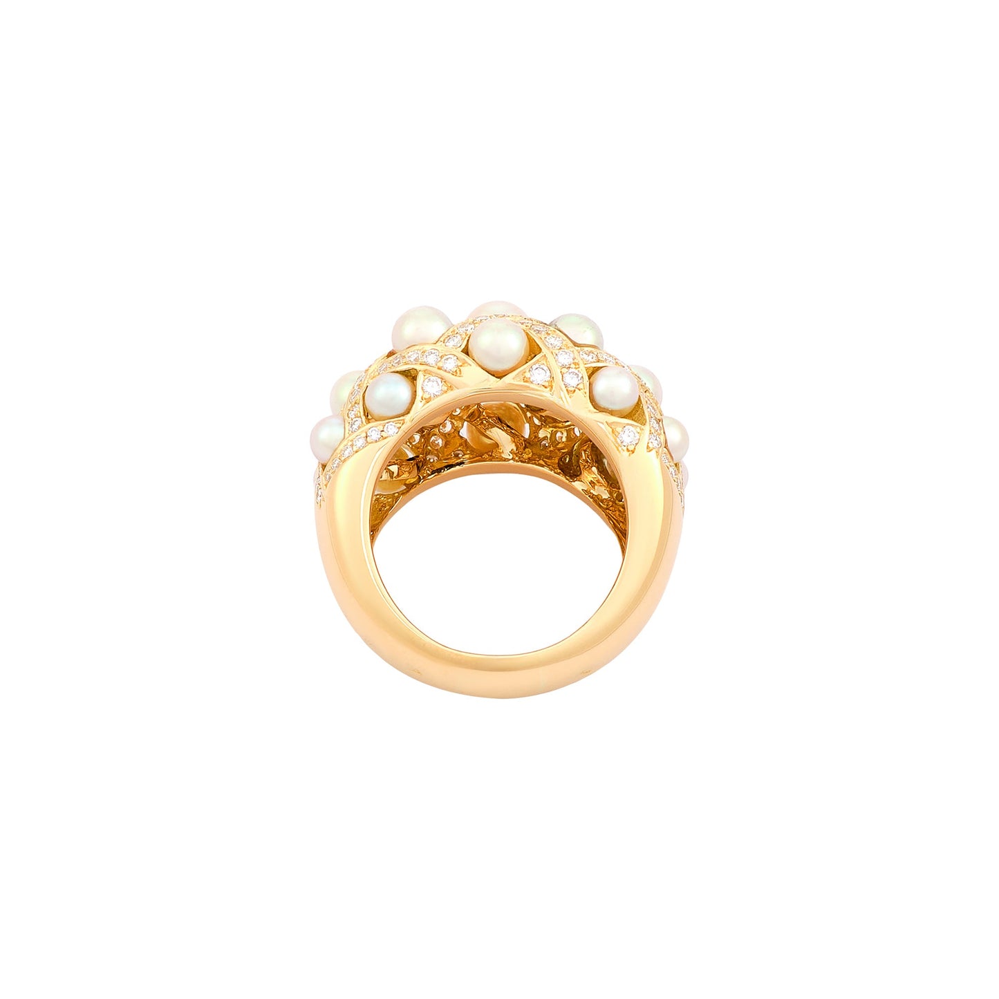 Chanel ‘Matelassée’ Baroque Ring
