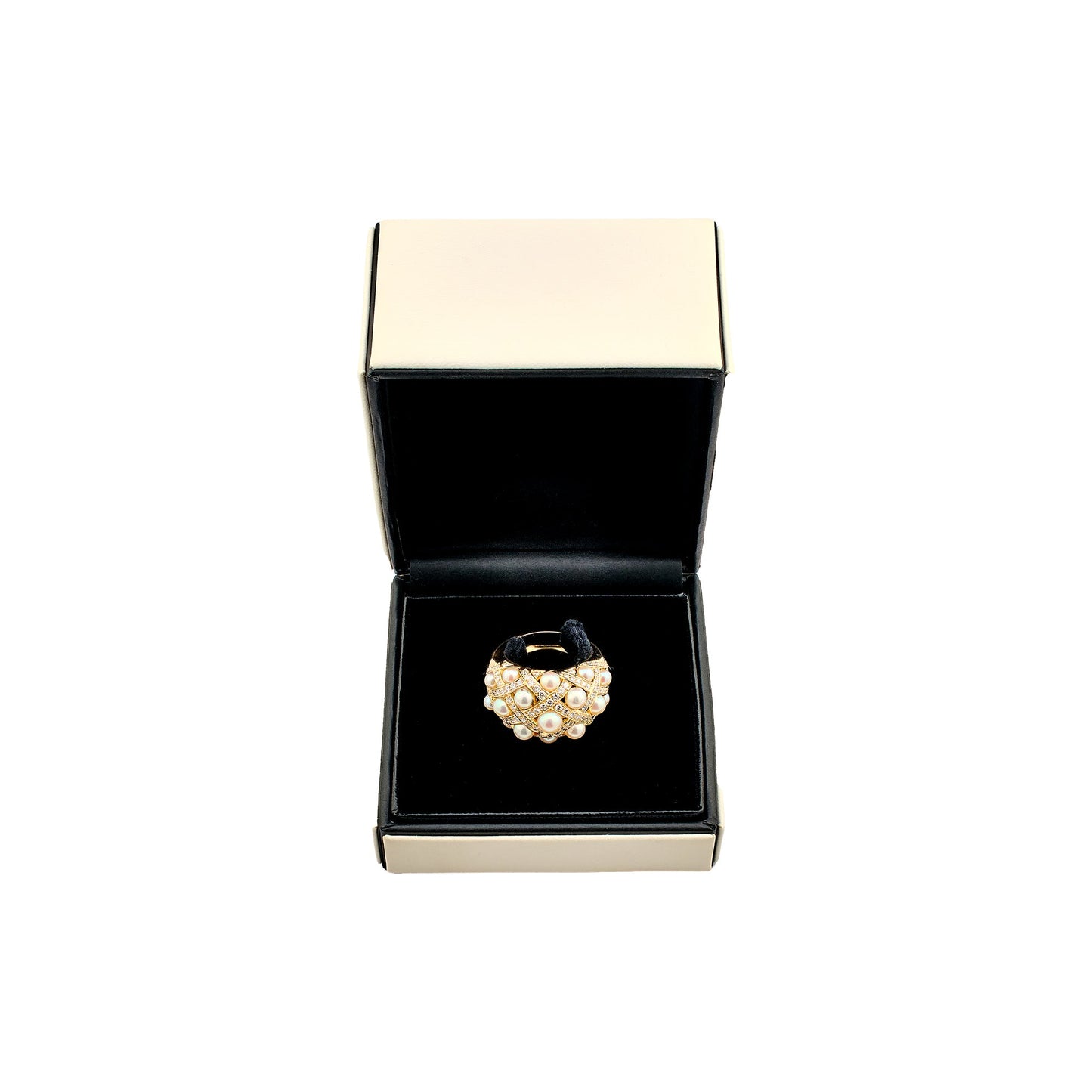 Chanel ‘Matelassée’ Baroque Ring