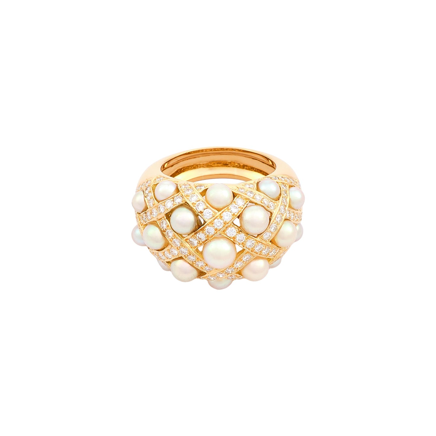 Chanel ‘Matelassée’ Baroque Ring