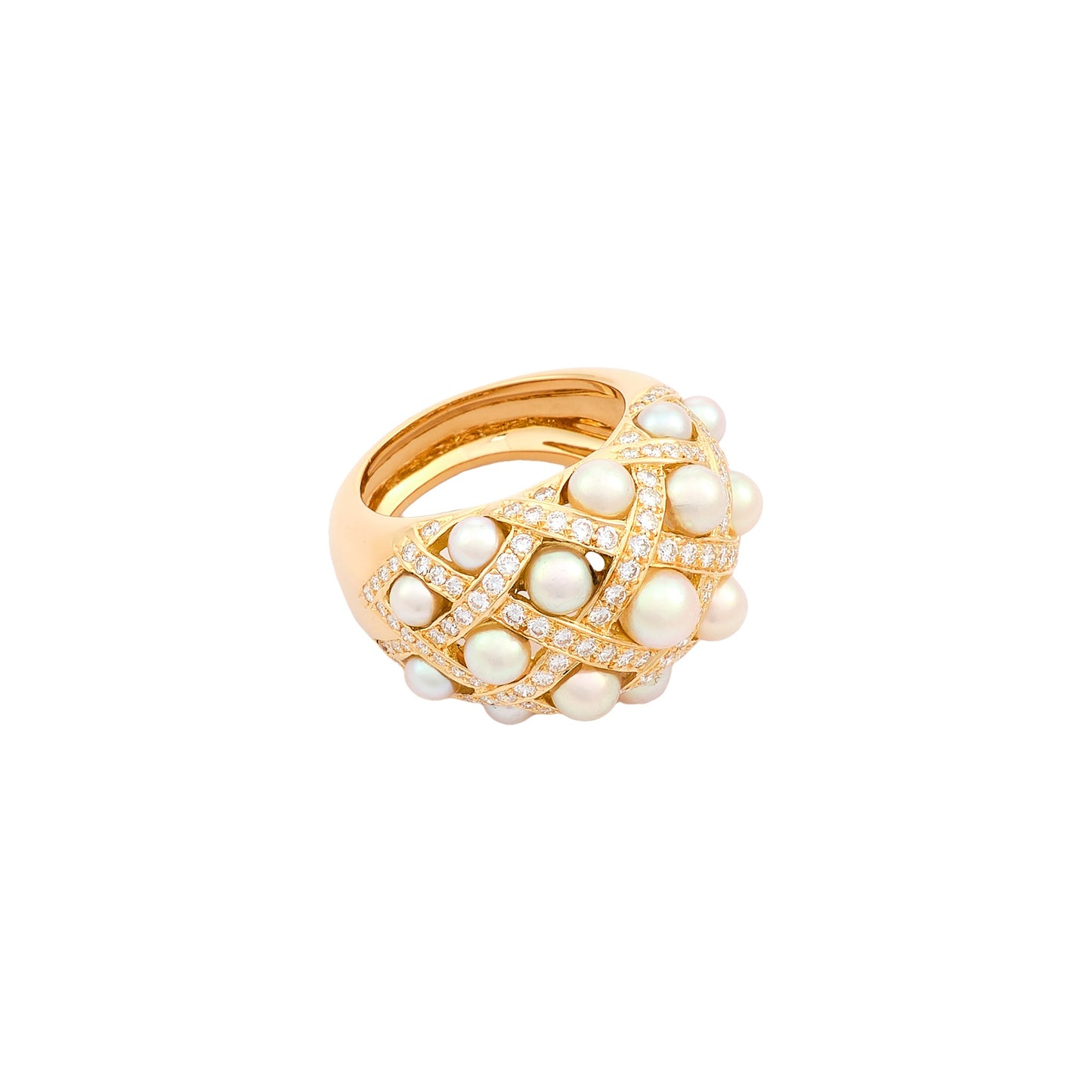 Chanel ‘Matelassée’ Baroque Ring