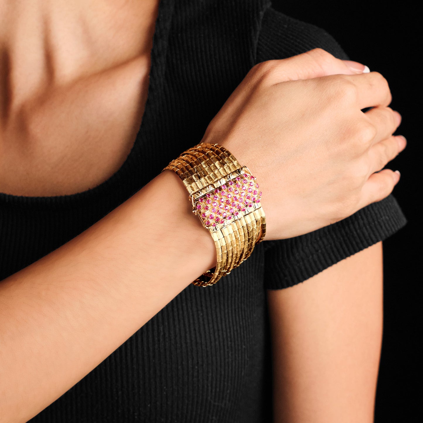 Vintage Italian Sapphire Bracelet