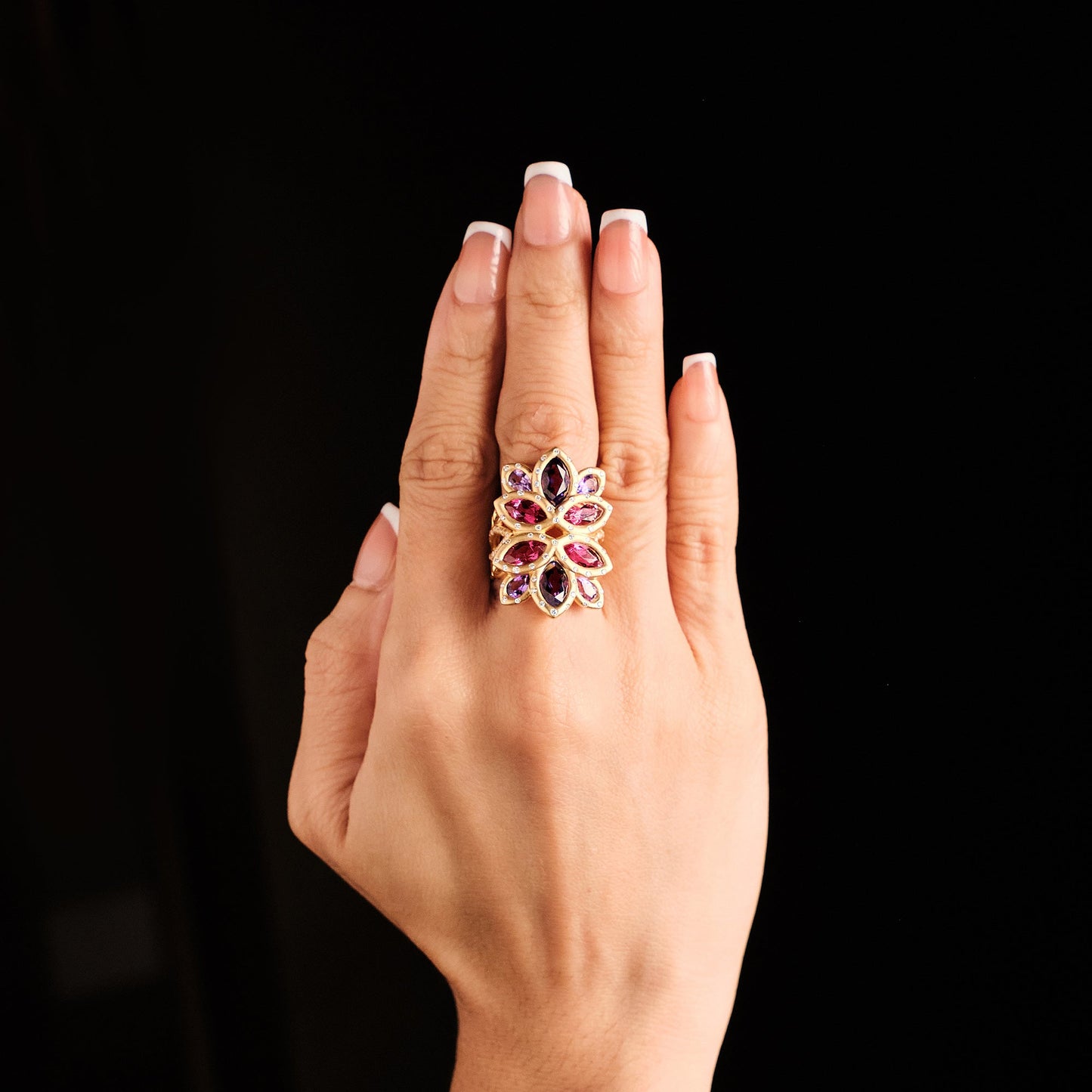 Alexandra Rosier "Indian Flower" Ring