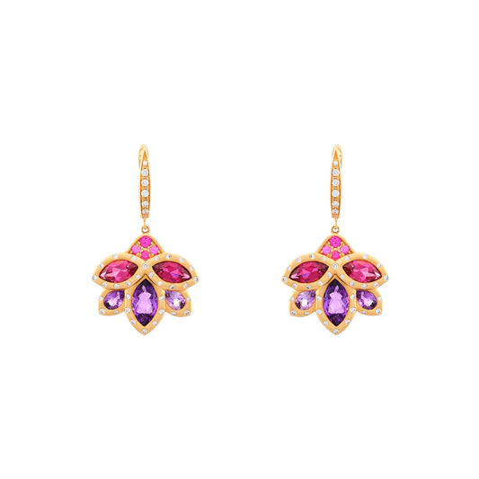 Alexandra Rosier "Indian Flower" Earrings