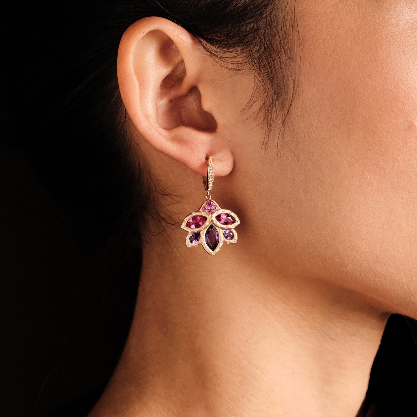 Alexandra Rosier "Indian Flower" Earrings