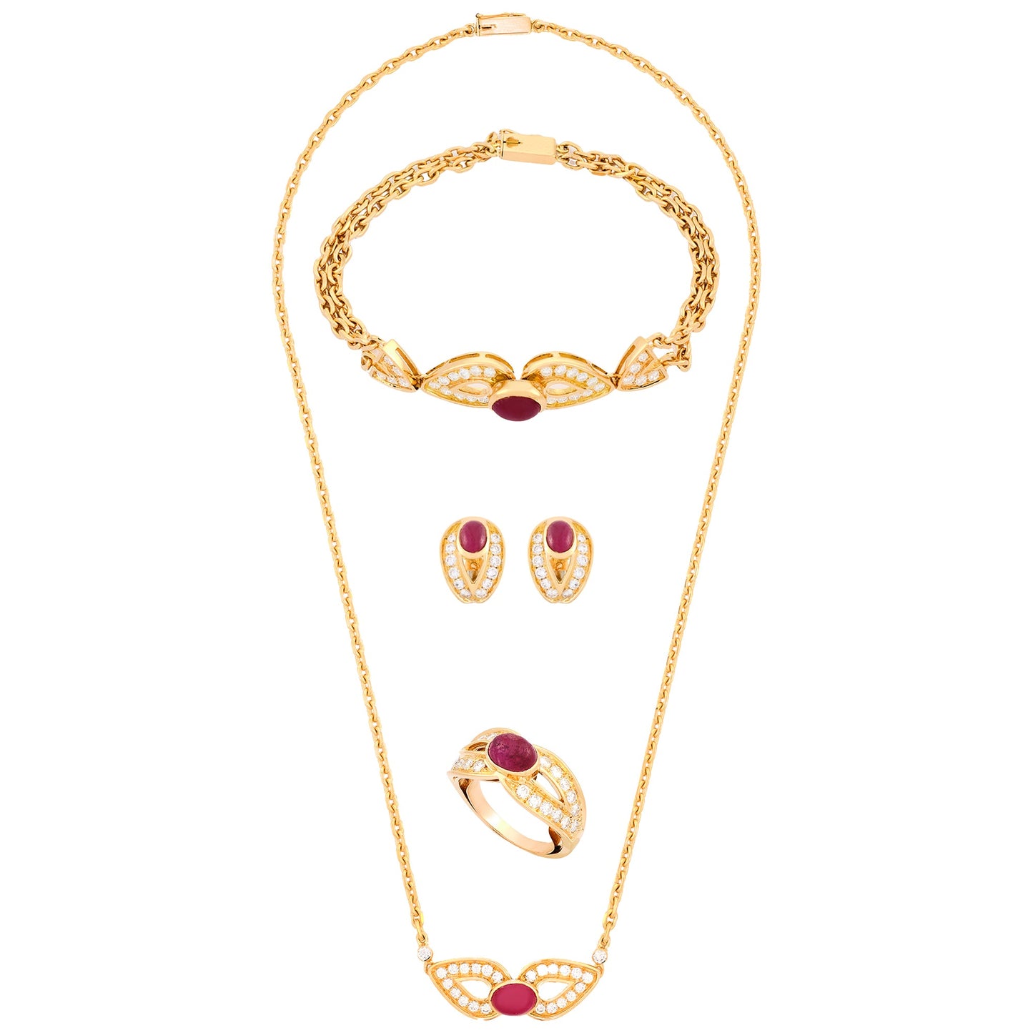 Boucheron Ruby Set