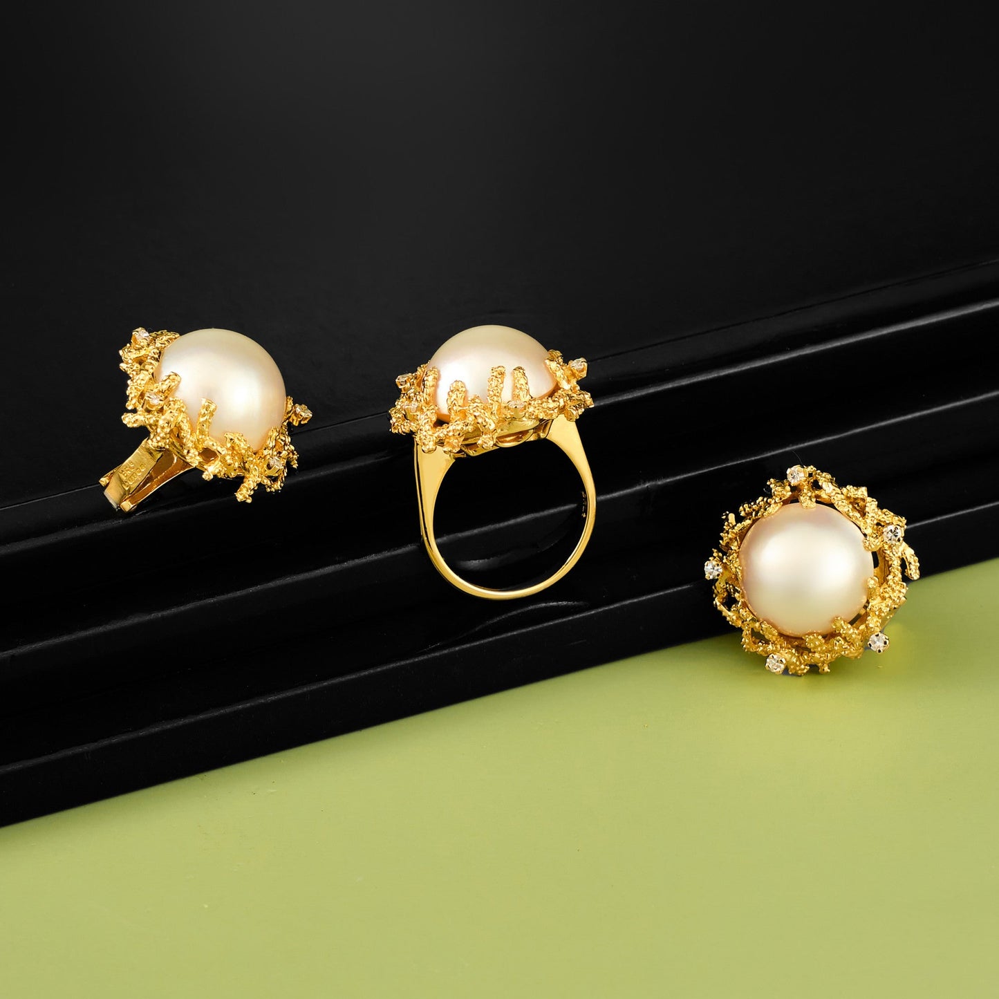 Ben Rosenfeld Ring & Earclip Suite