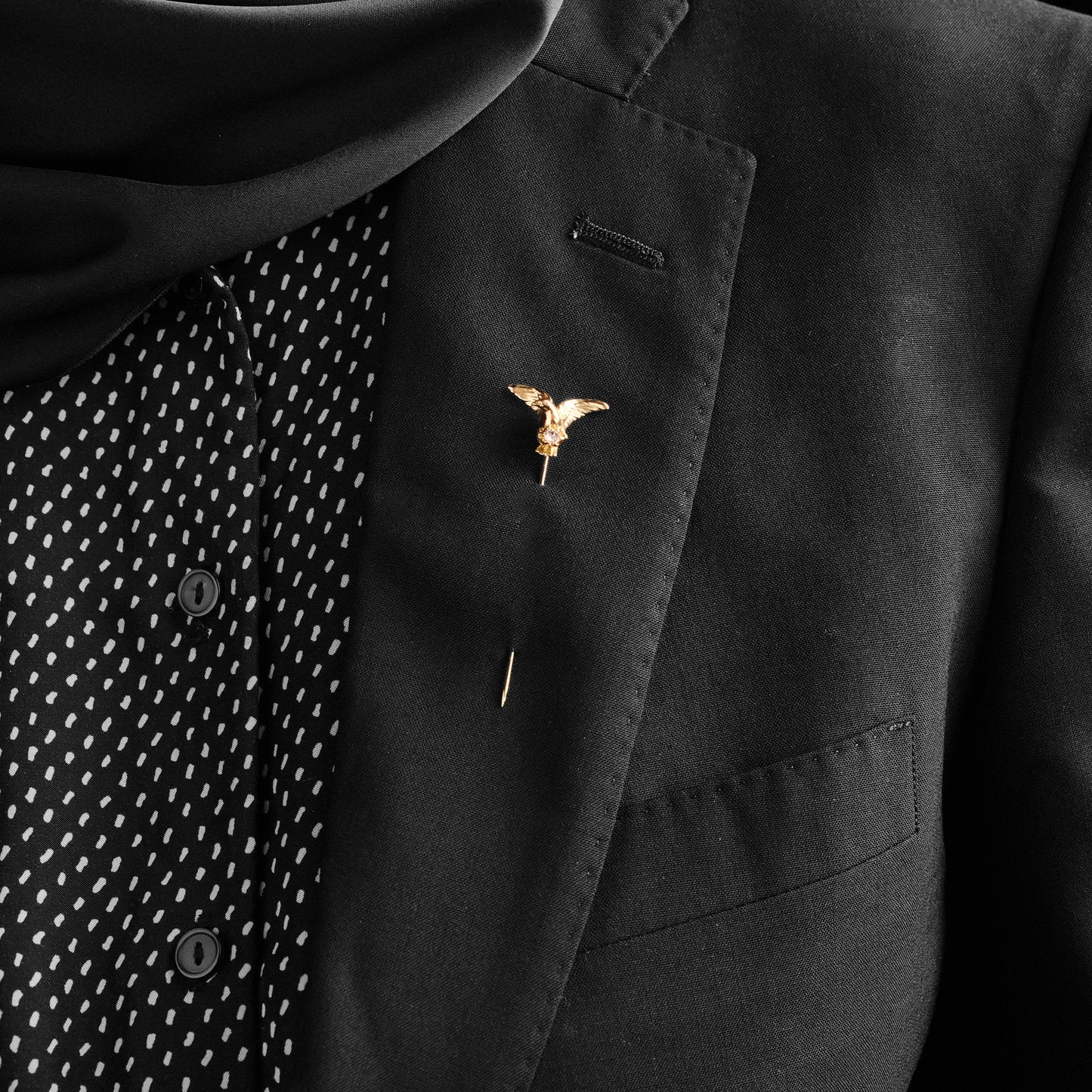 Antique Eagle Stick Pin
