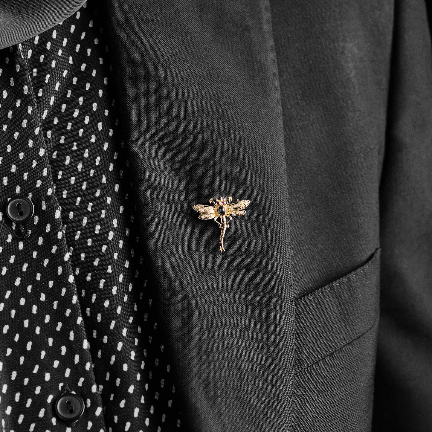 Antique Dragonfly Brooch