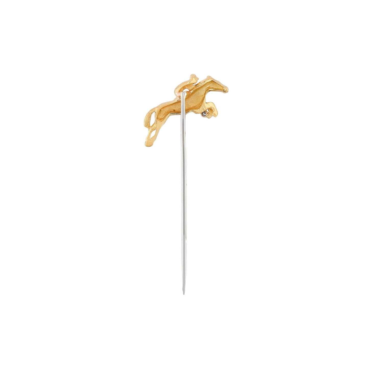 Antique Galloping Horse Stick Pin