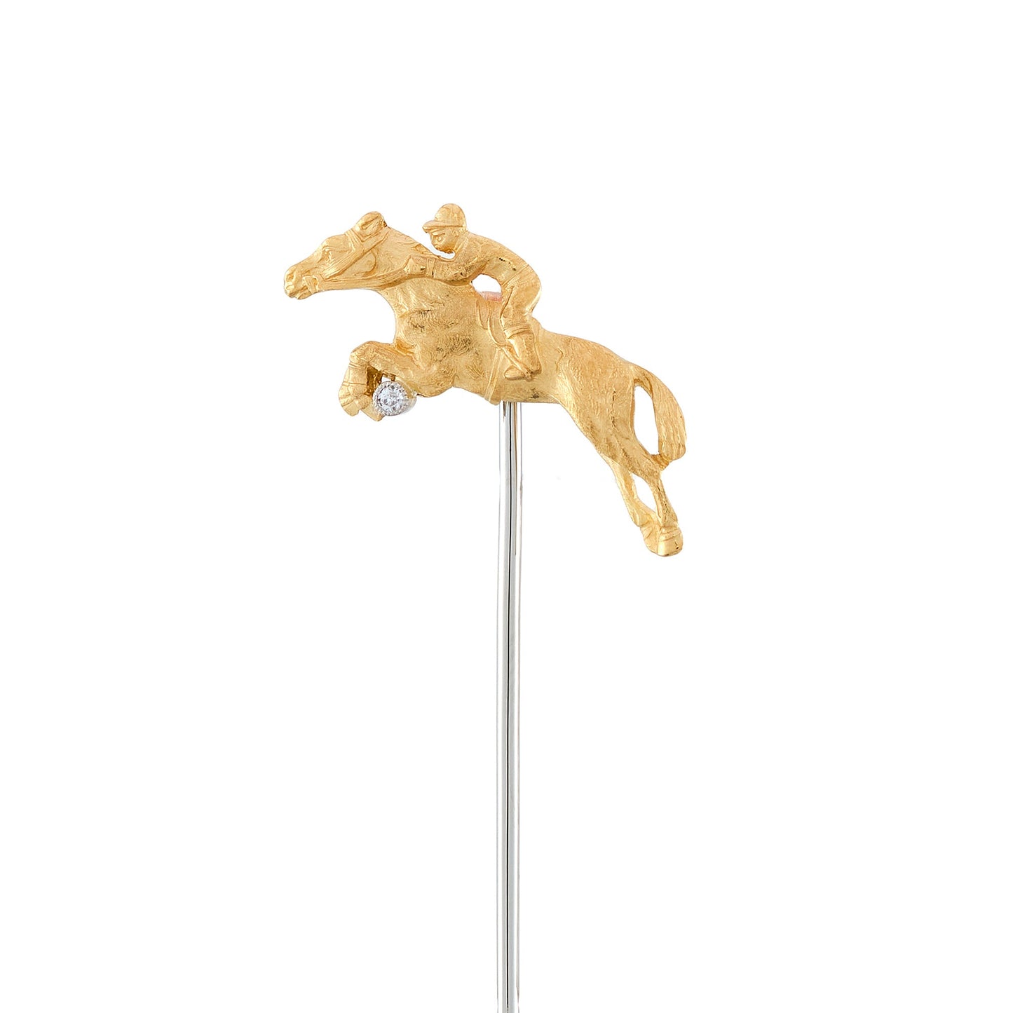 Antique Galloping Horse Stick Pin