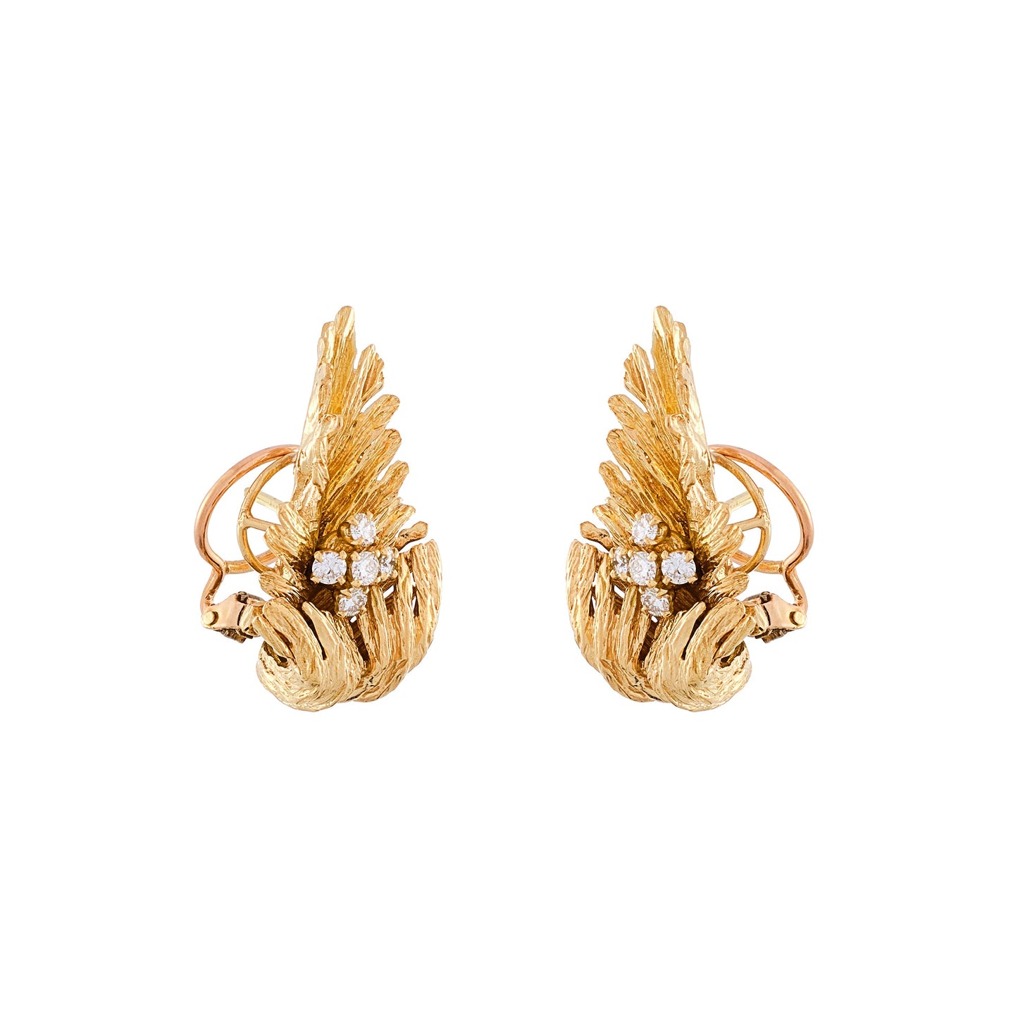 Chaumet Leaf Earrings