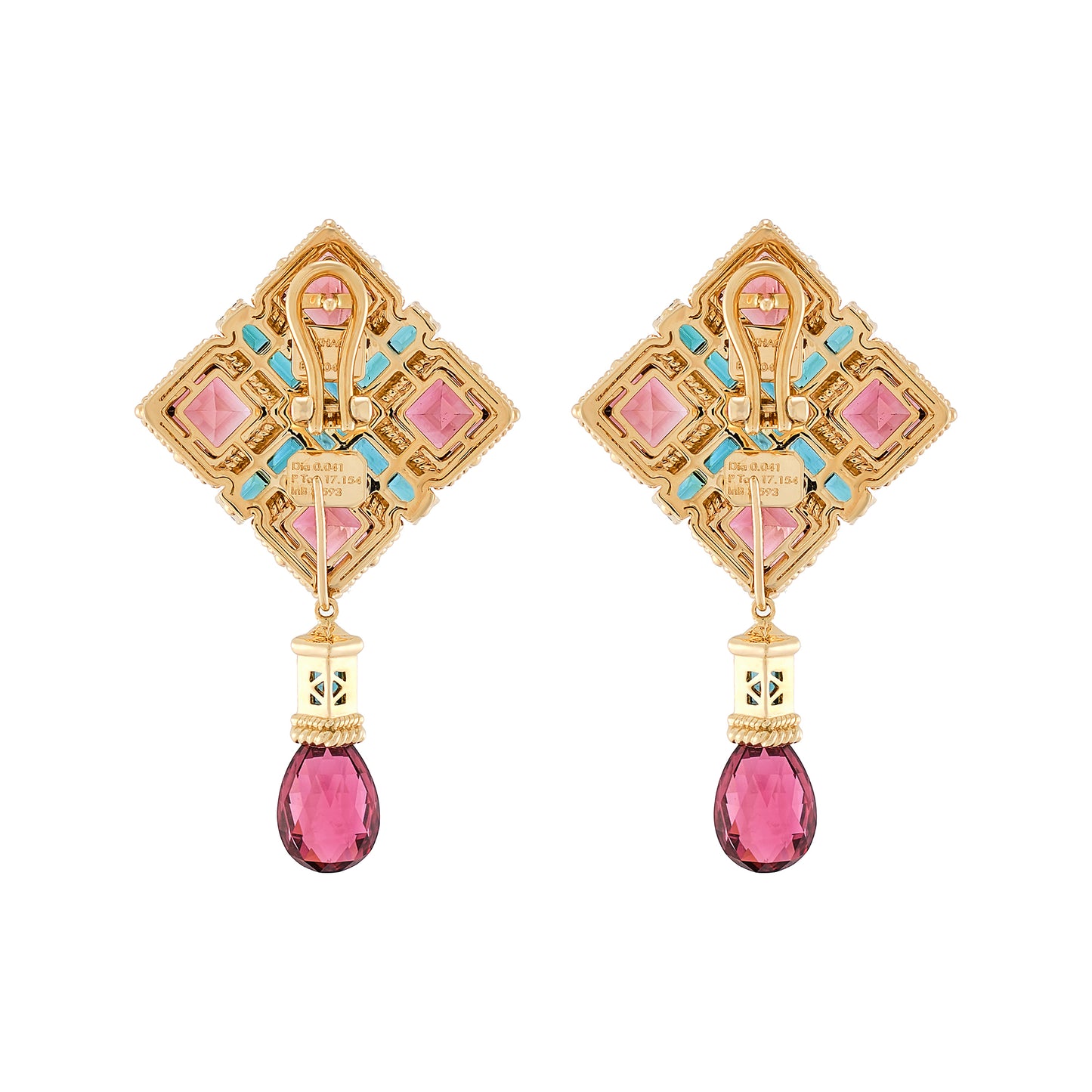 Bakhache Coloured Stones Earrings