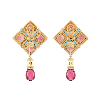 Bakhache Coloured Stones Earrings