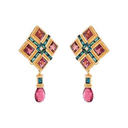 Bakhache Coloured Stones Earrings