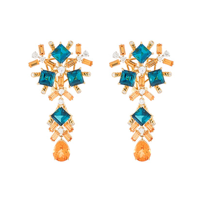 Bakhache Coloured Stones Earrings