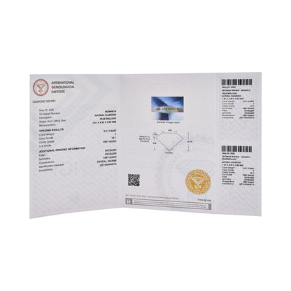 Bakhache Zircon and Diamonds Ring