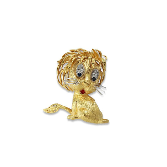 Cartier Lion Brooch