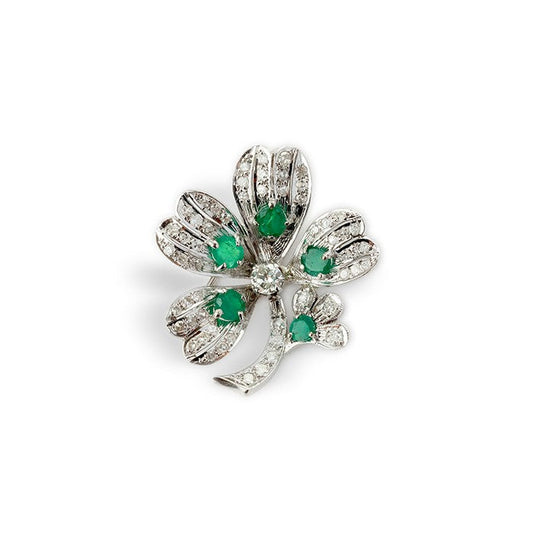 Vintage Flower Brooch