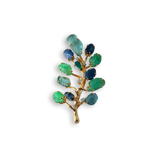 Parenti Firenze Ramage Brooch