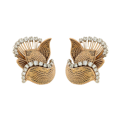 Vintage Diamond Earrings