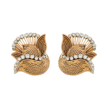 Vintage Diamond Earrings