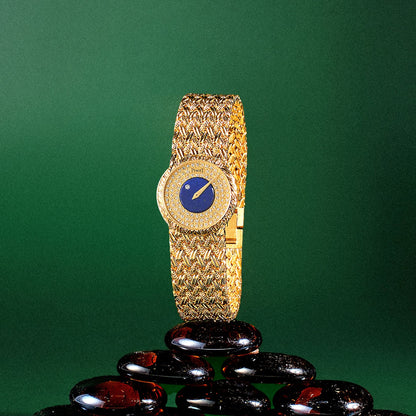 Piaget Lapis Lazuli and Diamond Wristwatch