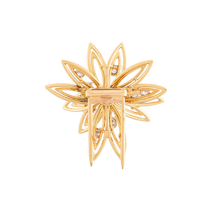 Cartier Star Diamond Brooch
