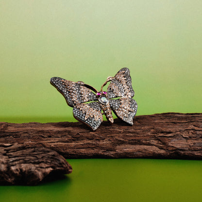 Vintage Butterfly Brooch