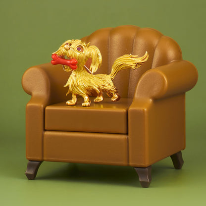 José Garcia-Vasquez Dog Brooch