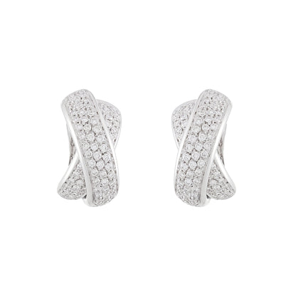 Bucherer Cross Over Earrings