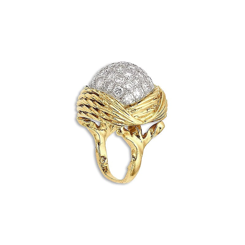 Vintage Diamond Dome Ring