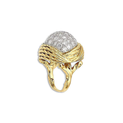 Vintage Diamond Dome Ring