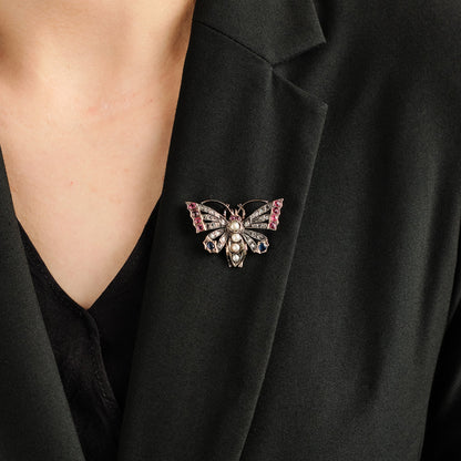 Antique Butterfly Brooch