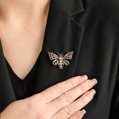 Antique Butterfly Brooch