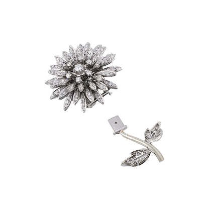 Vintage Transformable Flower Brooch