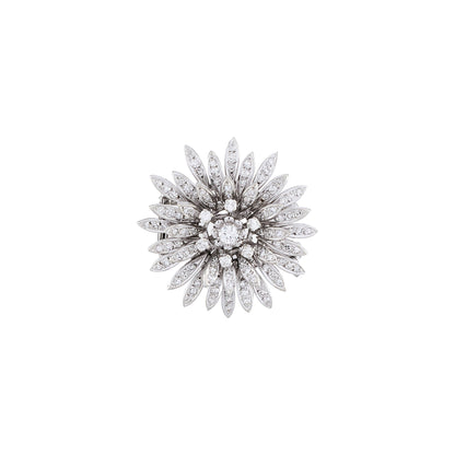 Vintage Transformable Flower Brooch