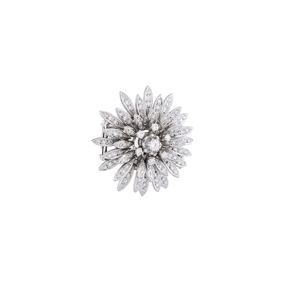 Vintage Transformable Flower Brooch