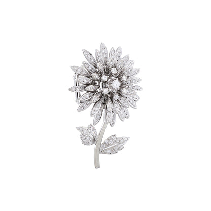 Vintage Transformable Flower Brooch