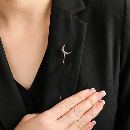 Antique Crescent Stick Pin