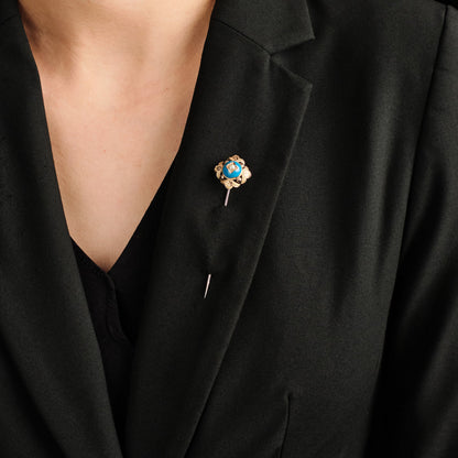 Antique Turquoise Stick Pin