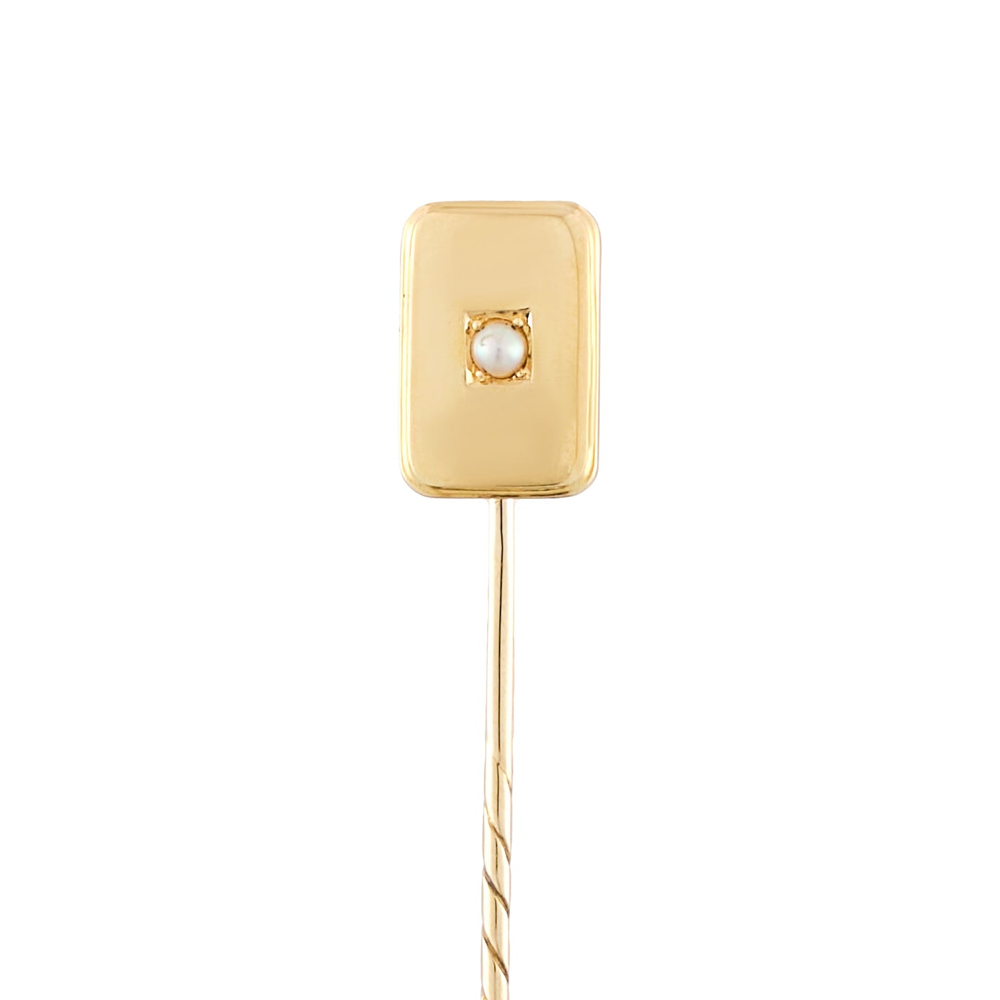 Antique Rectangle Stick Pin